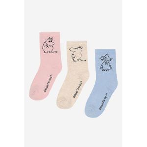 Ponožky MOOMIN ACCCS-AW24-209MMN (3-PACK) obraz