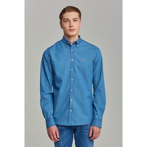 KOŠILE GANT SLIM INDIGO BD SEMI LIGHT BLUE obraz