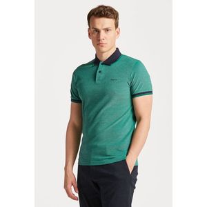 POLOKOŠILE GANT 4-COL OXFORD SS PIQUE LUSH GREEN obraz