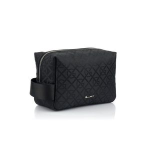 KOSMETICKÁ TAŠKA GANT G-PATTERN WASH BAG EBONY BLACK obraz