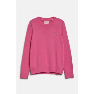 SVETR GANT CLASSIC COTTON C-NECK CANDY PINK obraz