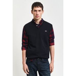 VESTA GANT CLASSIC COTTON SLIPOVER BLACK obraz