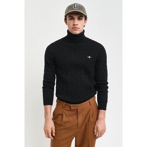 ROLÁK GANT COTTON CABLE TURTLE NECK šedá obraz