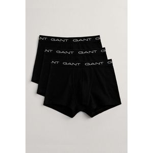 SPODNÍ PRÁDLO GANT BOXER BRIEF 3-PACK BLACK obraz