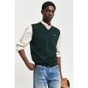 VESTA GANT CLASSIC COTTON SLIPOVER TARTAN GREEN obraz