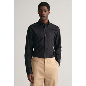 KOŠILE GANT SLIM OXFORD SHIRT černá obraz