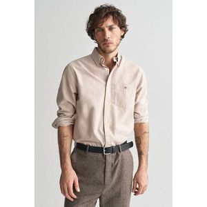 KOŠILE GANT REG OXFORD SHIRT WARM KHAKI obraz