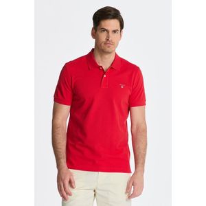 POLOKOŠILE GANT ORIGINAL PIQUE SS RUGGER BRIGHT RED obraz