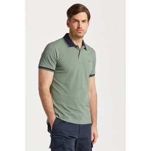 POLOKOŠILE GANT 4-COL OXFORD SS PIQUE BASIL GREEN obraz