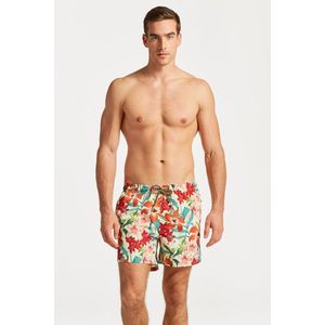 PLAVKY GANT CF FLORAL PRINT SWIM SHORTS LEMONADE YELLOW obraz