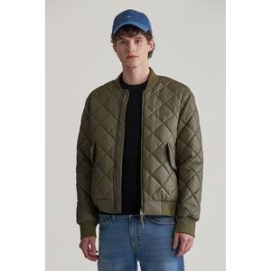 BUNDA GANT QUILTED LIGHTWEIGHT JACKET JUNIPER GREEN obraz