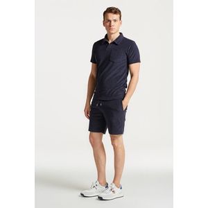 TEPLÁKOVÉ ŠORTKY GANT TERRY SHORTS EVENING BLUE obraz