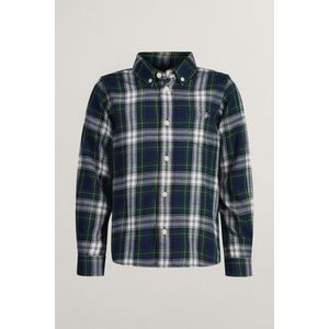 KOŠILE GANT CHECKED FLANNEL BD SHIRT NAVY obraz