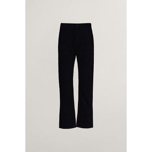 KALHOTY GANT RELAXED WORKWEAR CORD TROUSERS EVENING BLUE obraz