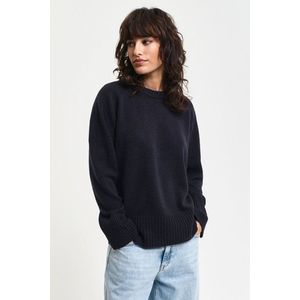 SVETR GANT CASHMERE C-NECK EVENING BLUE obraz