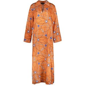 ŠATY GANT D2. SAILING PRINT DRESS APRICOT ORANGE obraz