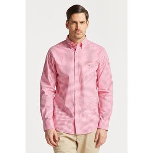 KOŠILE GANT REG BROADCLOTH GINGHAM BD PERKY PINK obraz