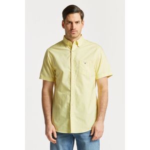 KOŠILE GANT REG OXFORD SHIRT SS BD CLEAR YELLOW obraz