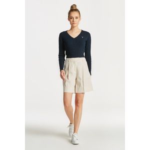 ŠORTKY GANT STRETCH LINEN SHORTS PUTTY obraz