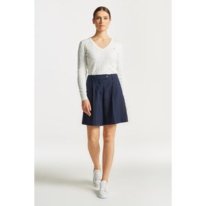 ŠORTKY GANT STRETCH LINEN SHORTS EVENING BLUE obraz