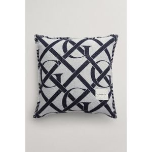 POVLAK NA POLŠTÁŘ GANT MONOGRAM CUSHION 50X50 EVENING BLUE obraz