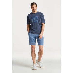 ŠORTKY GANT RELAXED LINEN DS SHORTS SALTY SEA obraz