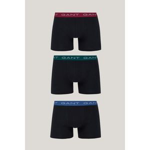 SPODNÍ PRÁDLO GANT BOXER BRIEF 3-PACK BLACK obraz