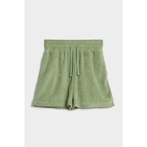 ŠORTKY GANT HIGH WAIST TOWELING SHORTS KALAMATA GREEN obraz