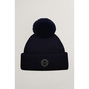 ČEPICE GANT POM POM BEANIE CLASSIC BLUE obraz