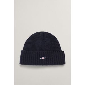 ČEPICE GANT SHIELD BEANIE EVENING BLUE obraz