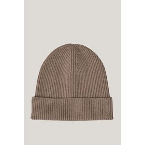 ČEPICE GANT WOOL RIBBED BEANIE DRY SAND obraz