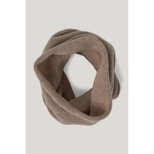 ŠÁLA GANT WOOL KNITTED SNOOD DRY SAND obraz