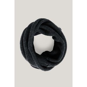 ŠÁLA GANT WOOL KNITTED SNOOD CHARCOAL MELANGE obraz