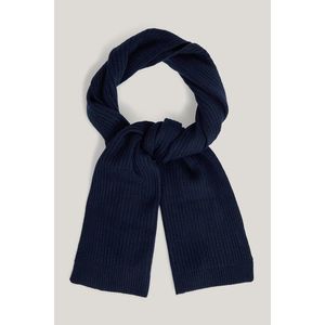 ŠÁLA GANT FINE KNIT WOOL SCARF EVENING BLUE obraz