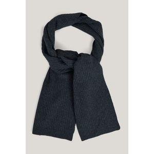 ŠÁLA GANT FINE KNIT WOOL SCARF CHARCOAL MELANGE obraz