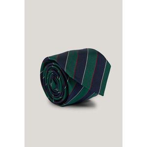 KRAVATA GANT STRIPED SILK TIE DEEP FOREST obraz