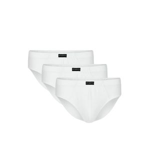 Pánské slipy 006 white 3 pack obraz