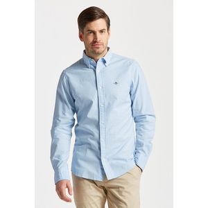 KOŠILE GANT SLIM OXFORD STRETCH SHIRT CAPRI BLUE obraz