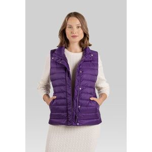 VESTA GANT LIGHT DOWN VEST PANSY PURPLE obraz