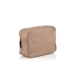 KOSMETICKÁ TAŠKA GANT D1. MONOGRAM PRINT WASH BAG DARK KHAKI obraz