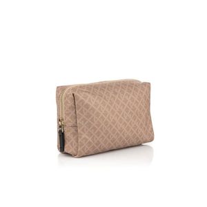 KOSMETICKÁ TAŠKA GANT D1. MONOGRAM PRINT MAKE UP BAG DARK KHAKI obraz