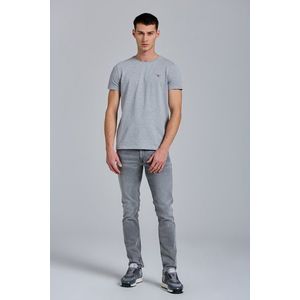 DŽÍNY GANT D1. MAXEN GANT RETRO SHIELD JEANS GREY VINTAGE obraz