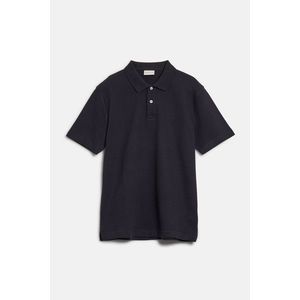 POLOKOŠILE GANT WAFFLE TEXTURED SS POLO BLACK obraz