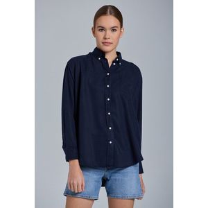 KOŠILE GANT D1. PP REL LYOCELL SHIRT EVENING BLUE obraz