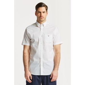 KOŠILE GANT REG BROADCLOTH SS BD WHITE obraz