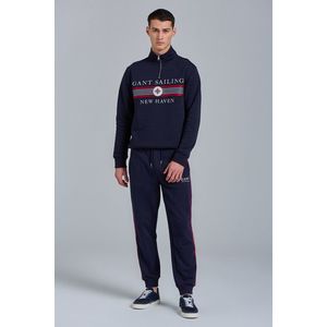 TEPLÁKY GANT D1. GANT SAILING SWEAT PANTS EVENING BLUE obraz