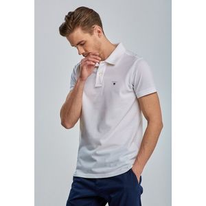 POLOKOŠILE GANT ORIGINAL SLIM PIQUE SS RUGGER WHITE obraz