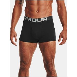 Černé boxerky Under Armour UA Charged Cotton 3in 3 Pack obraz