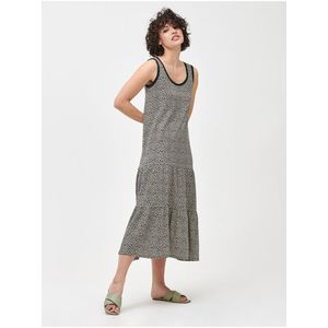 Barevné dámské šaty sleeveless tiered maxi dress GAP obraz