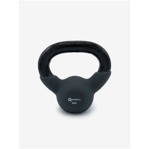 Černý kettlebell 2 kg Worqout obraz